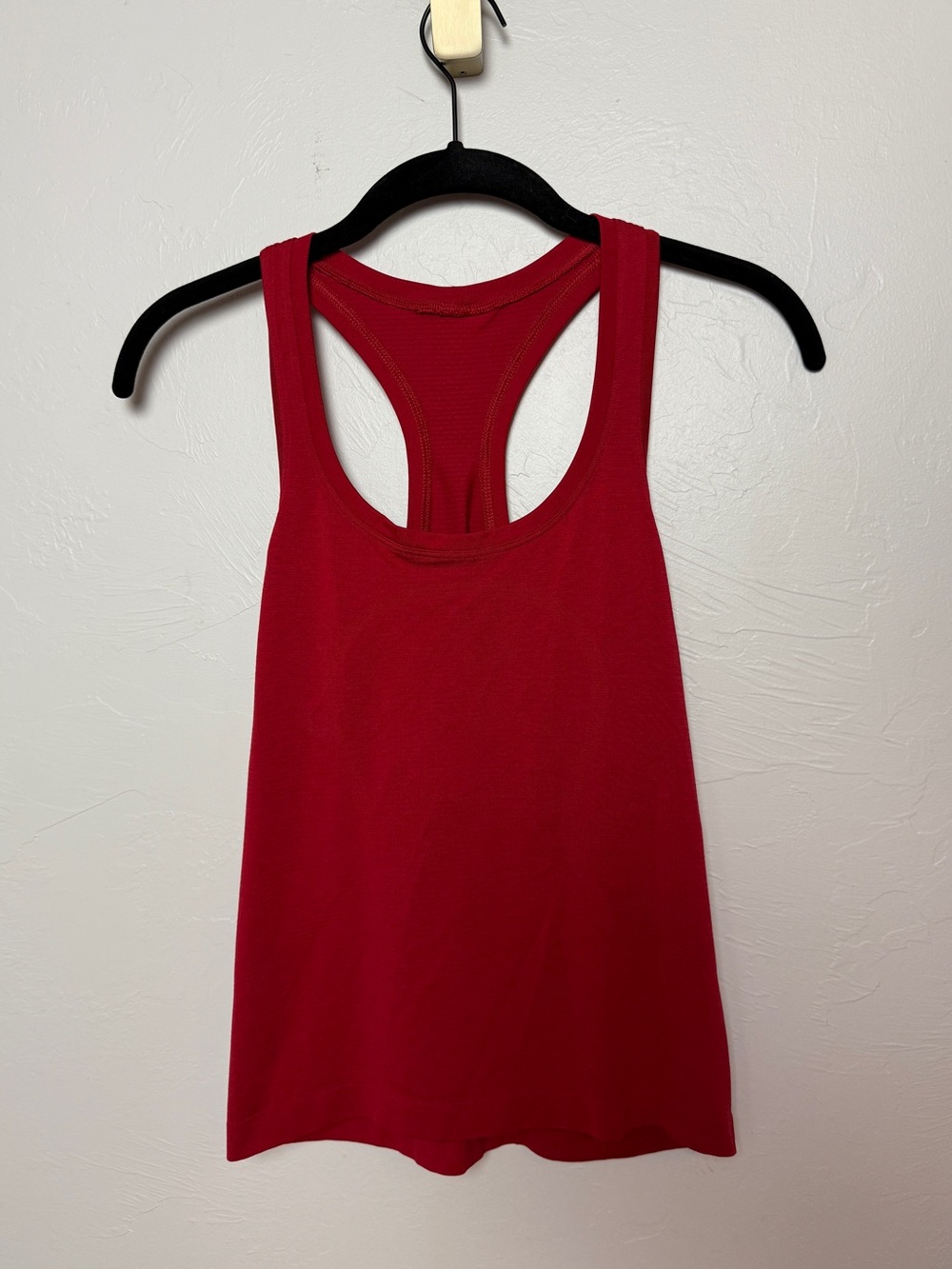 lululemon swiftly tech racerback tank in red